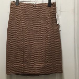 Anthropologie Maeve tweed pencil skirt US 2